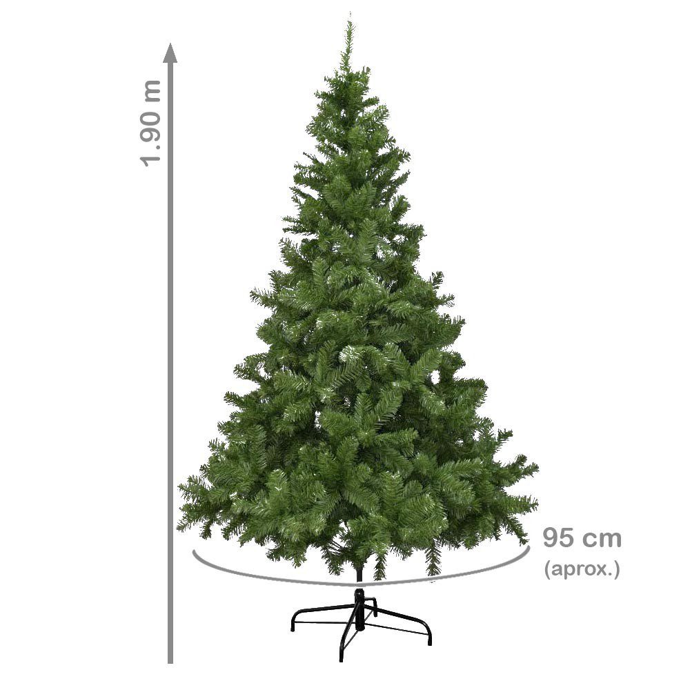 Arbol Navidad Clasico 1.9m MRL190C