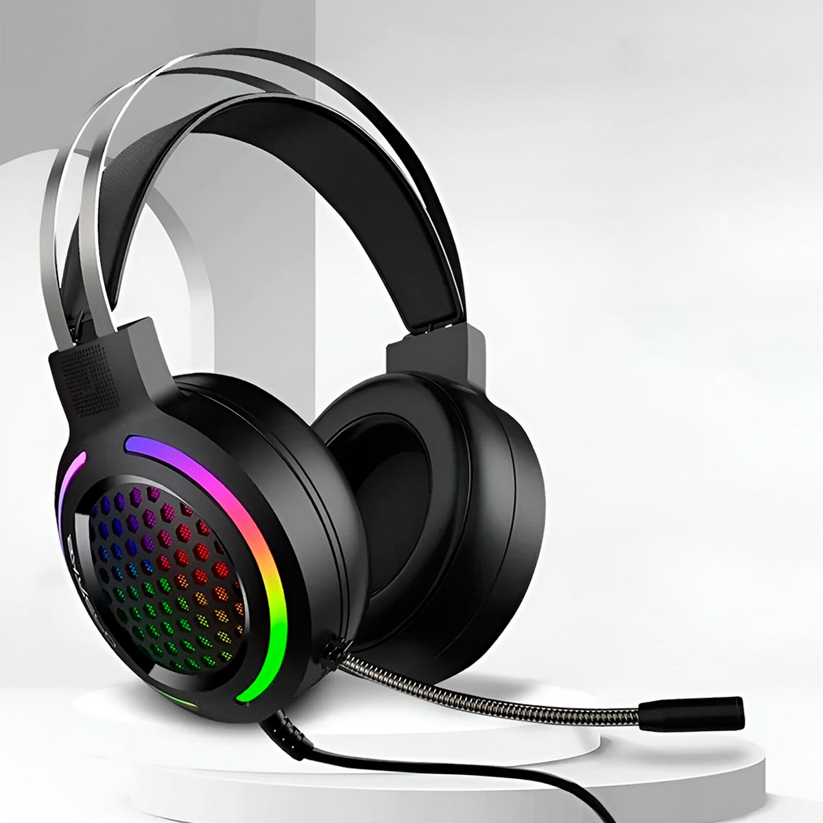 Audífonos Gamer LED RGB Diademas G12