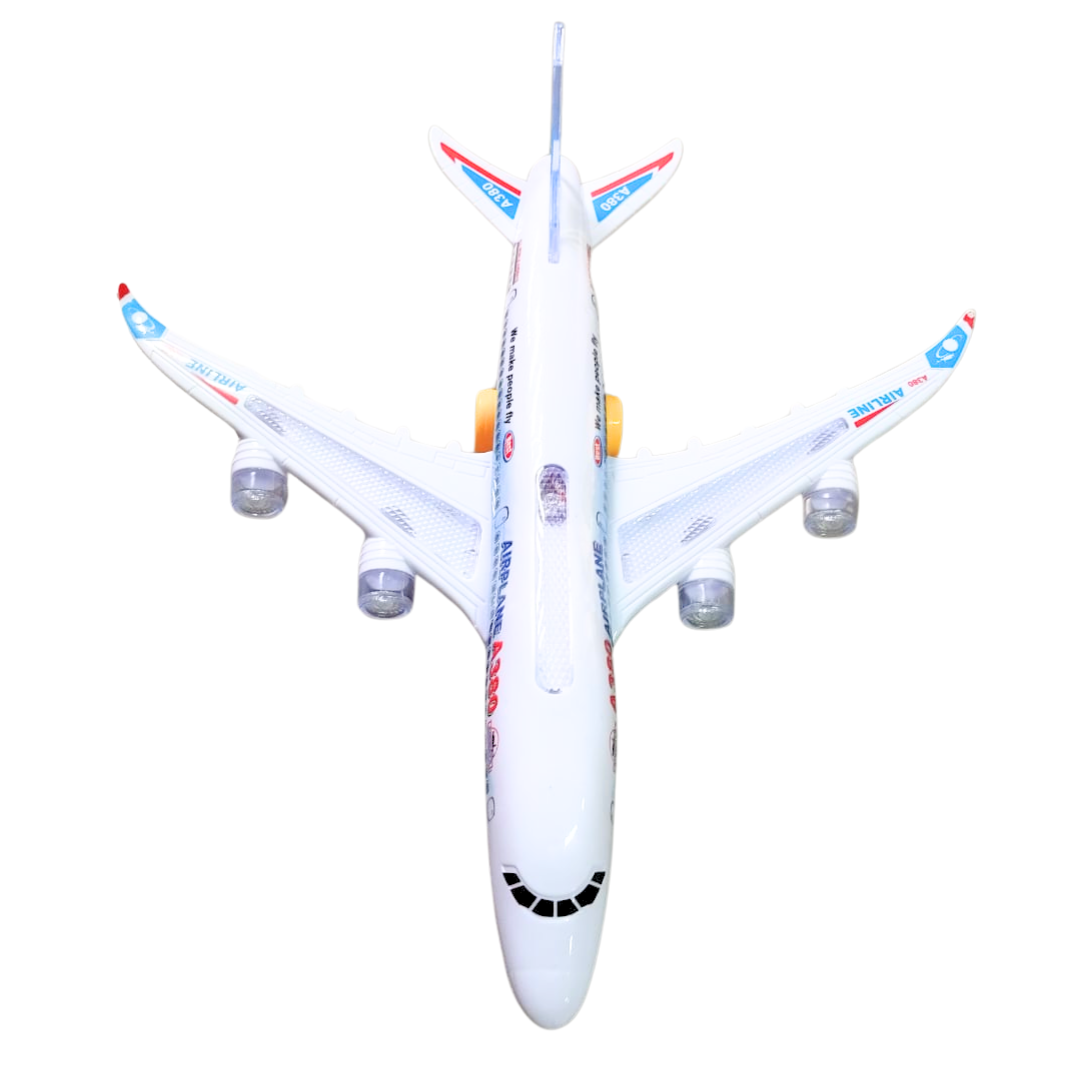 Avión de Juguete con Luces y Sonidos