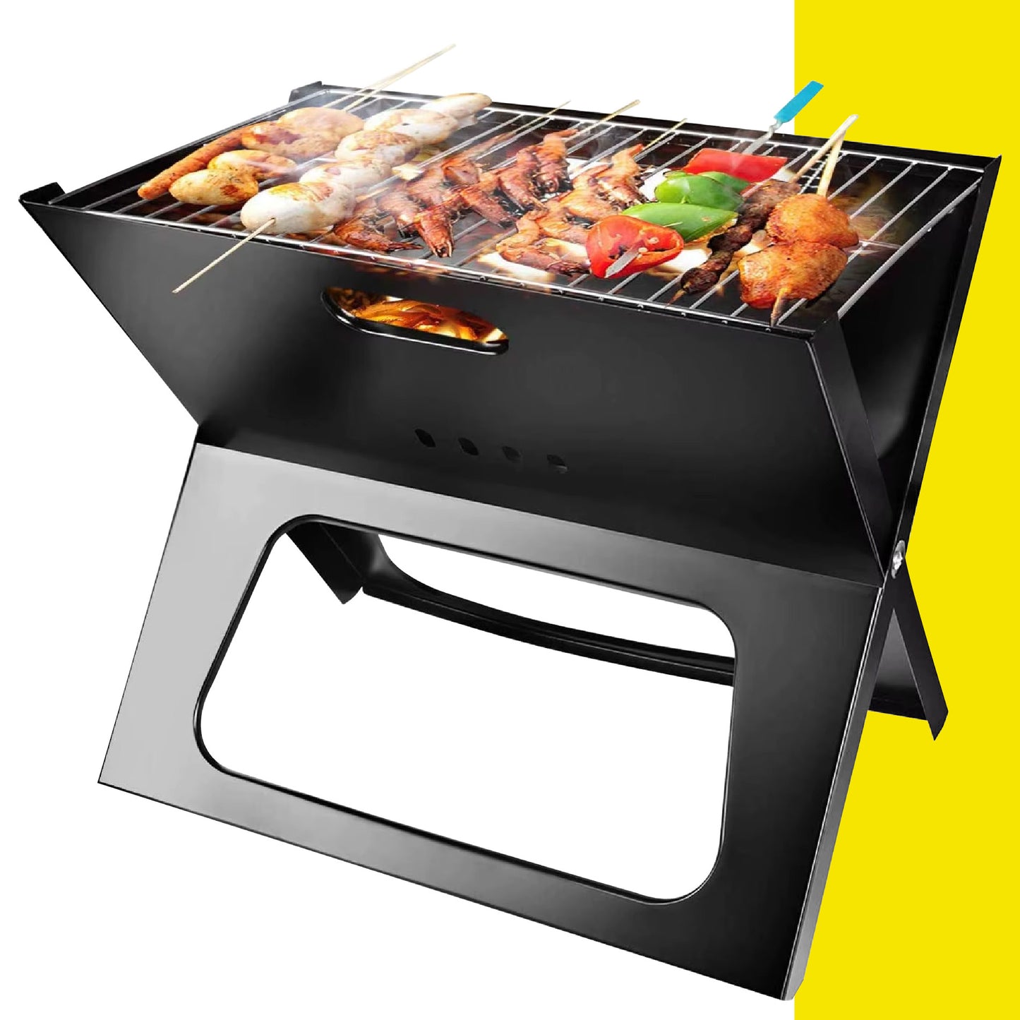 Asador Parrilla Mediano Plegable 44x29cm