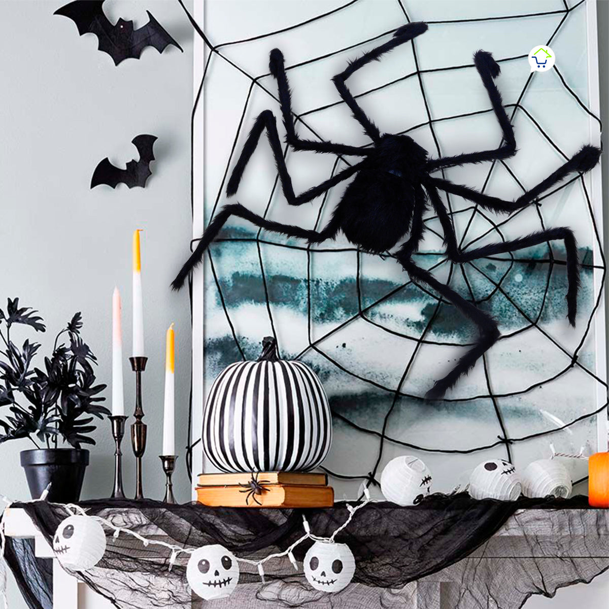 Araña Peluda Gigante Realista OF-731