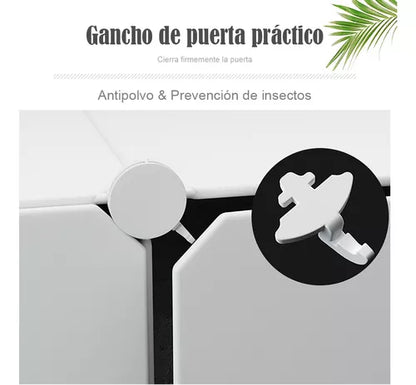 Armario Ropero Zapatero 129*75*47 cms