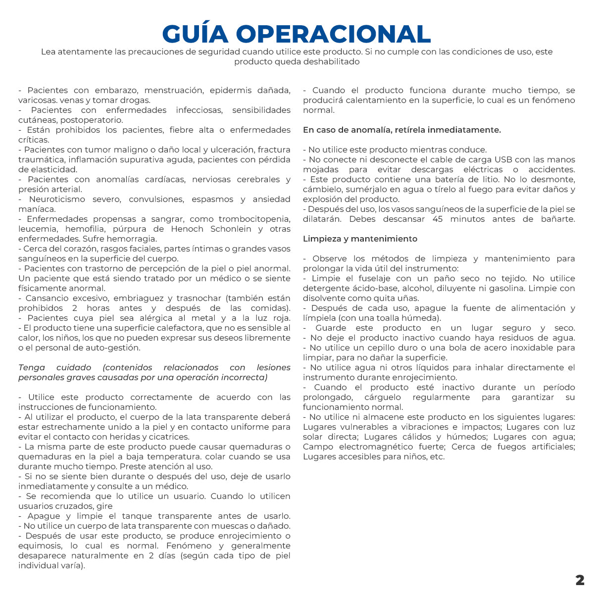 Vacumterapia Electrico Terapia MA318-5