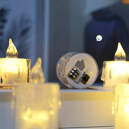 Velas Led Efecto Cristal SLT20501