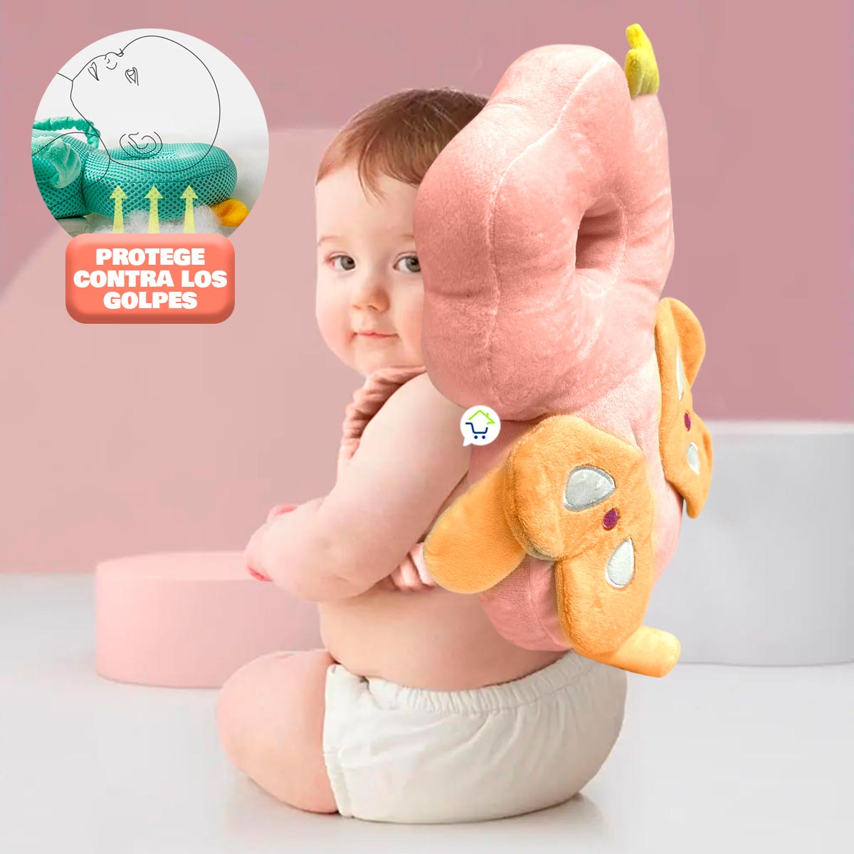 Almohada Protector Caidas Para Bebes BB5