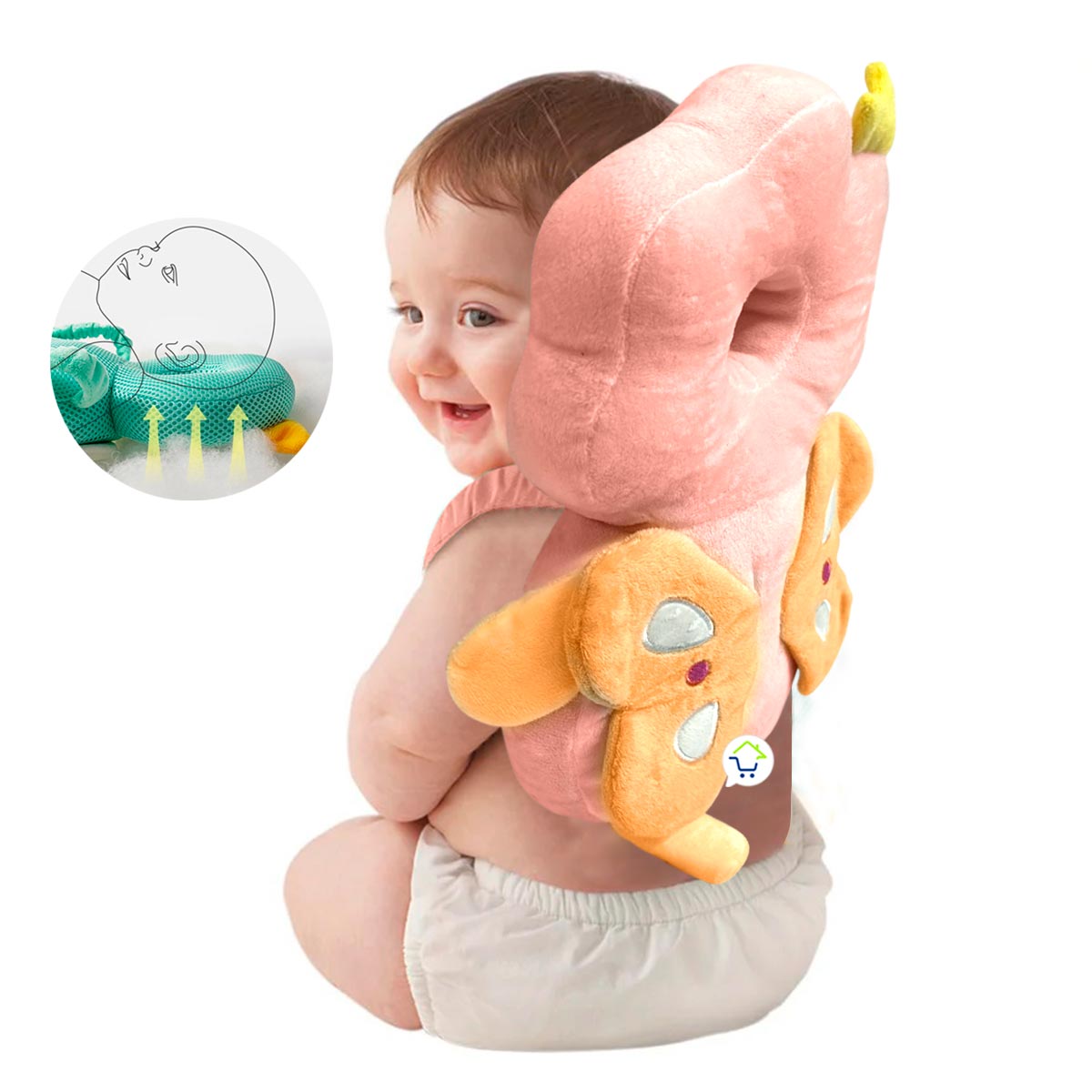 Almohada Protector Caidas Para Bebes BB5