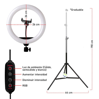 Aro De Luz 26cm MJ26