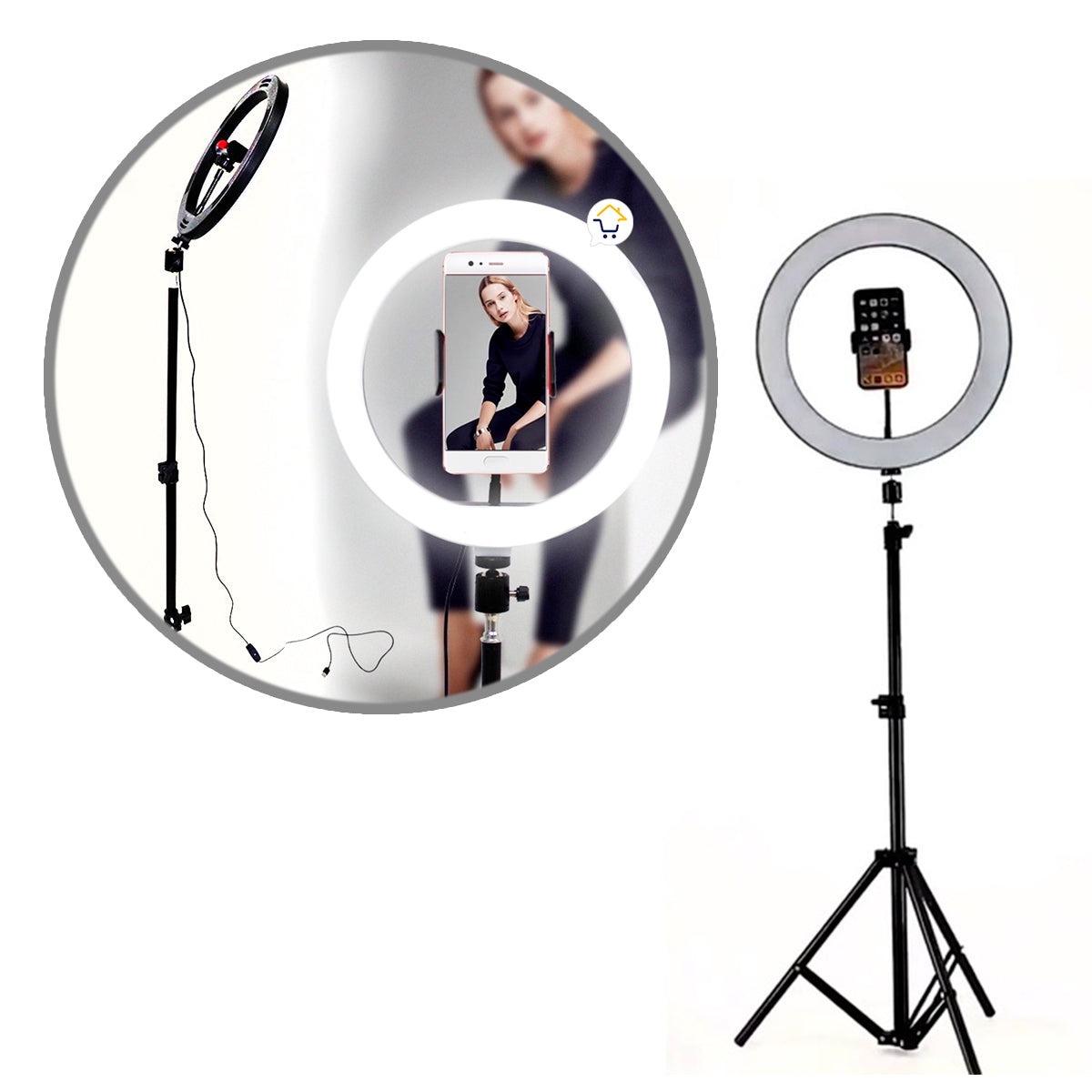 Aro De Luz Led Grande 30 Cm XD300
