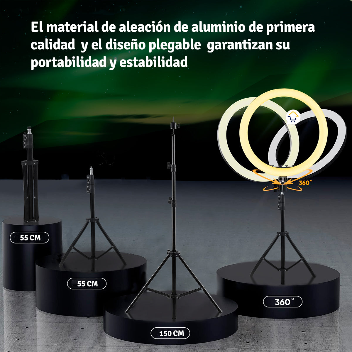 Aro De Luz Led Grande 30 Cm XD300