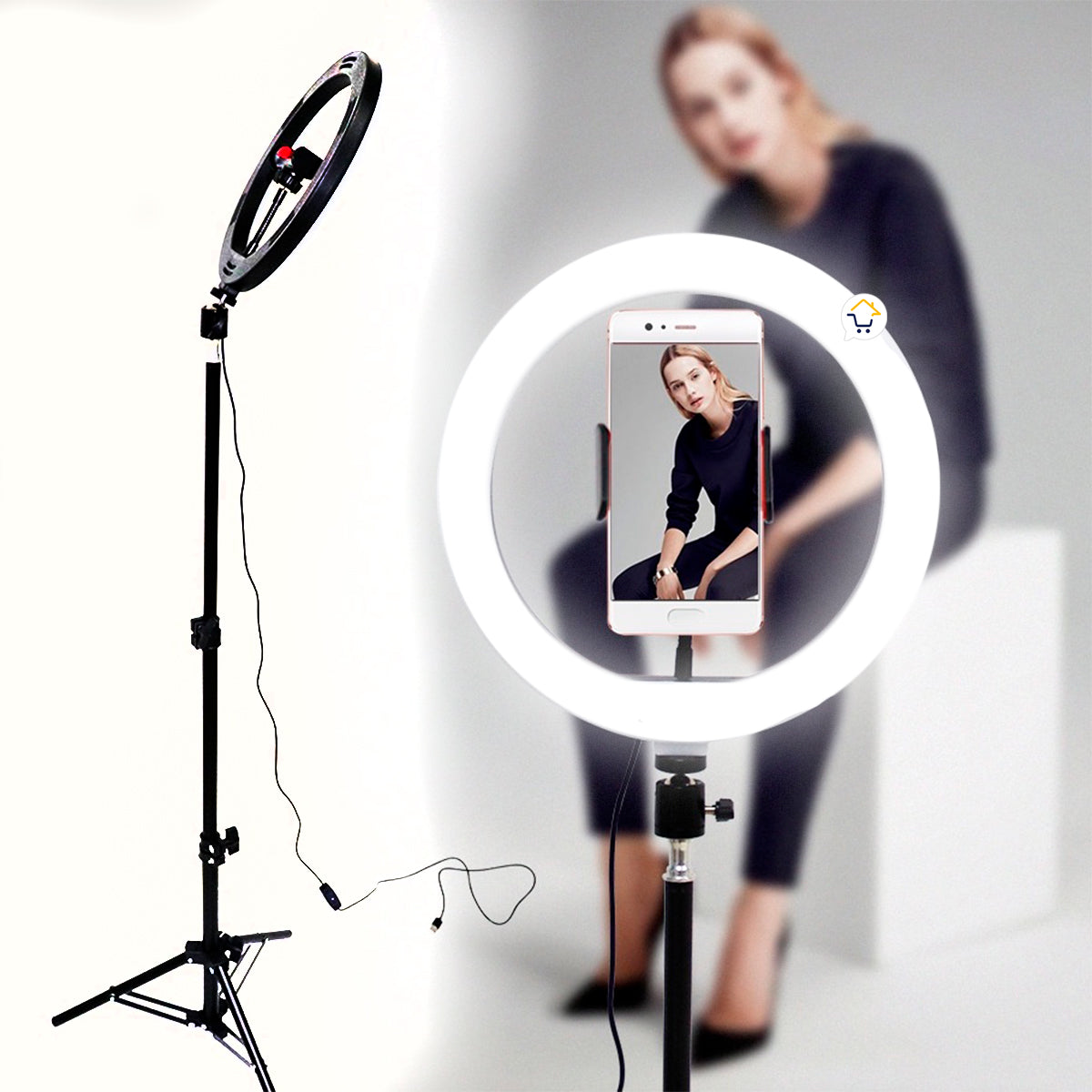 Aro De Luz Led Grande 30 Cm XD300