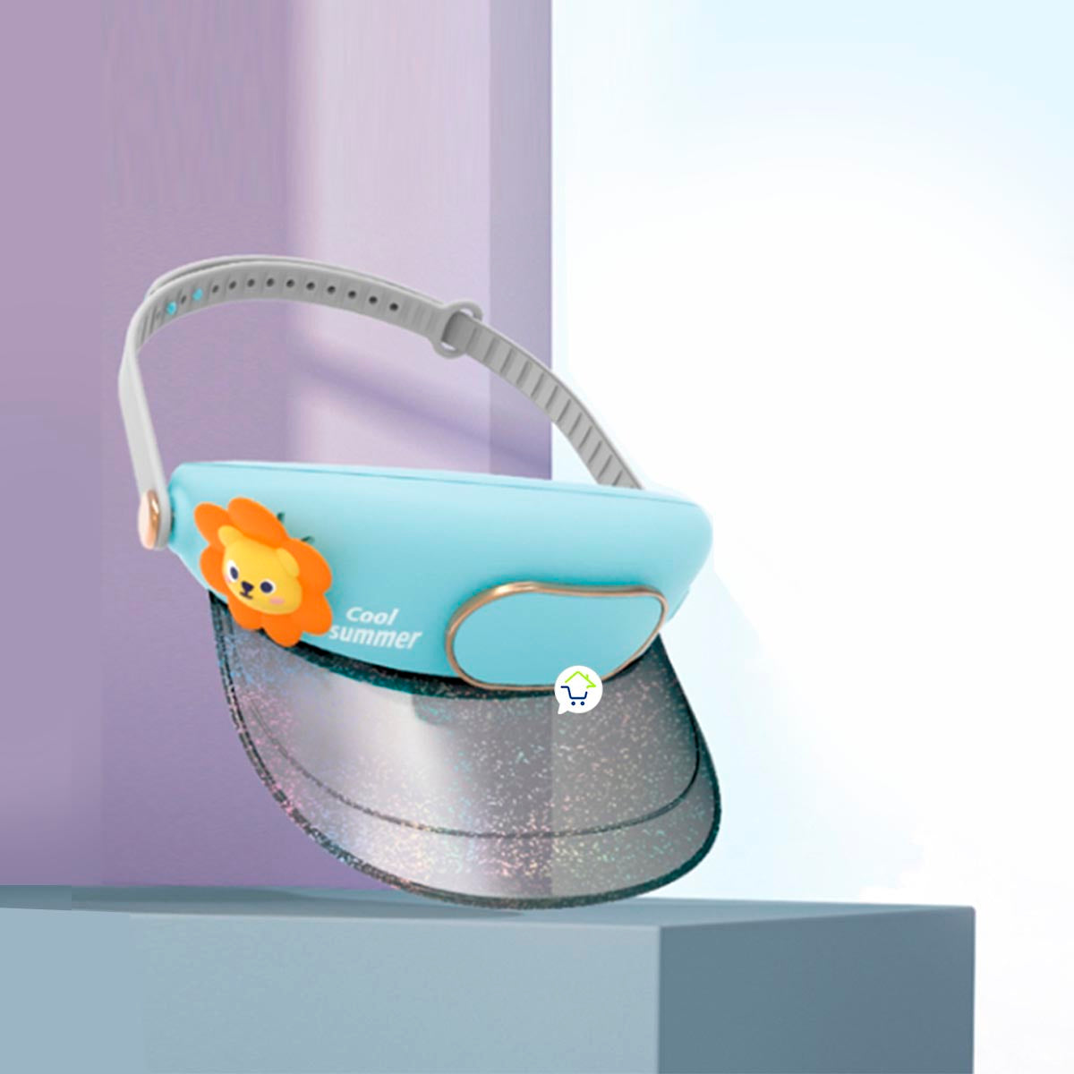 Visera Infantil + Ventilador JPC-A06
