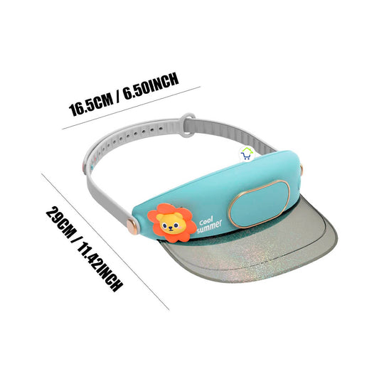 Visera Infantil + Ventilador JPC-A06