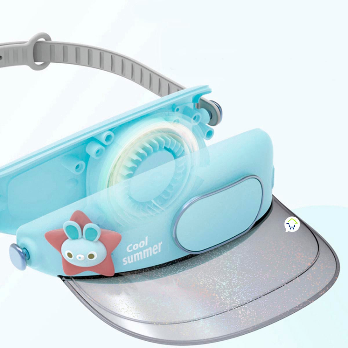 Visera Infantil + Ventilador JPC-A06