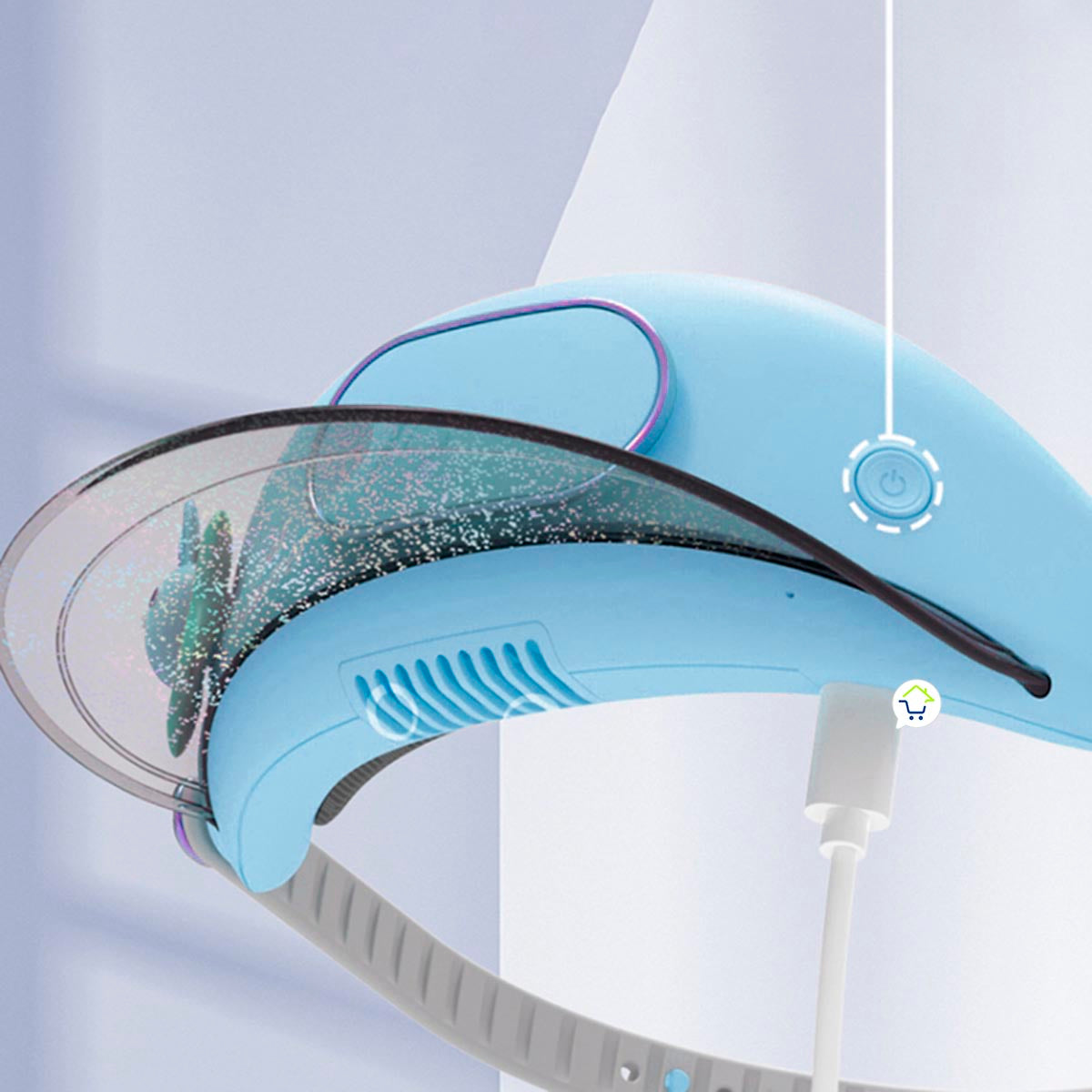 Visera Infantil + Ventilador JPC-A06