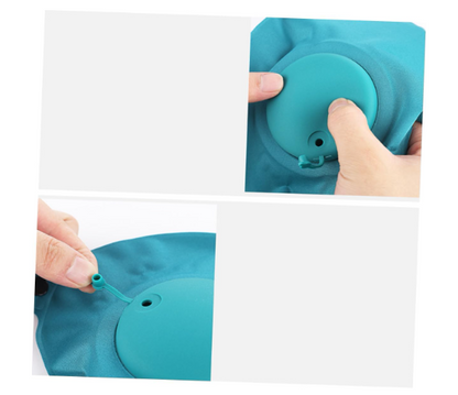 Almohada de viaje inflable