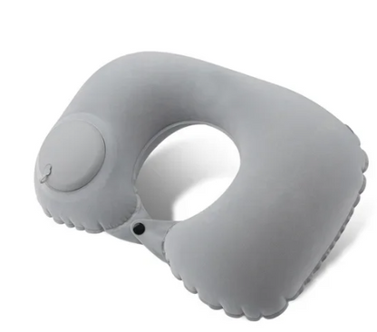 Almohada de viaje inflable