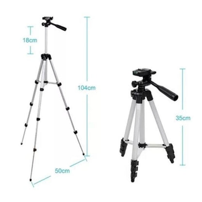 Trípode Con Soporte De Celular + Control
