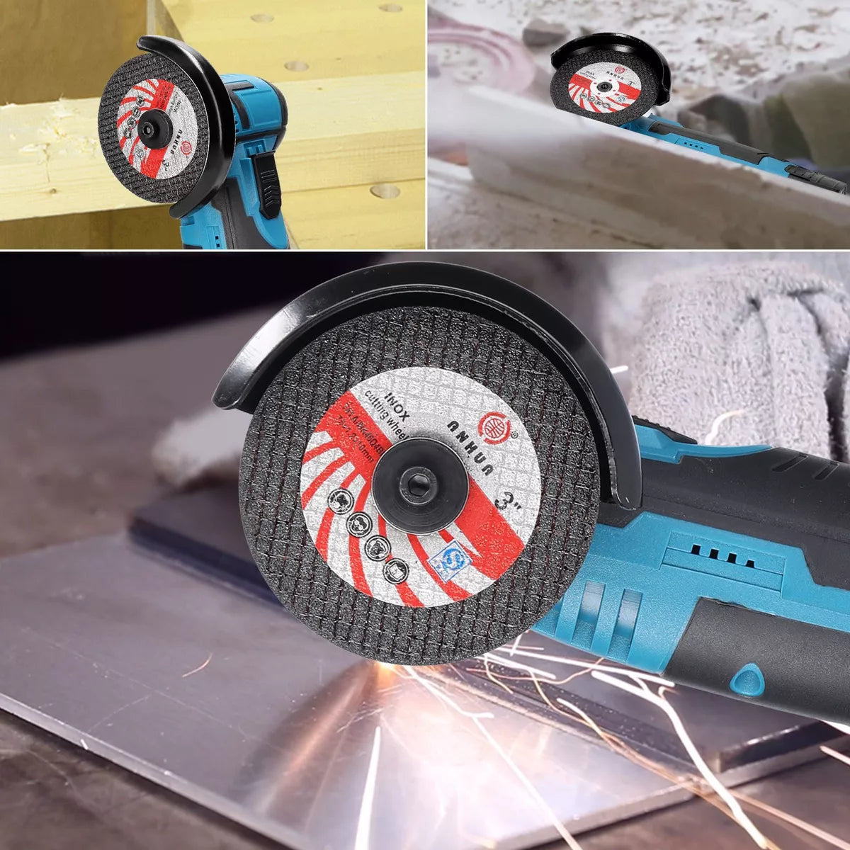 Amoladora Angular Eléctrica 19500 Rpm