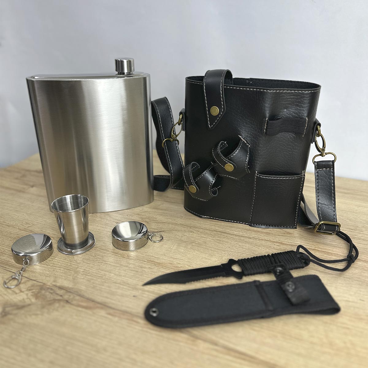 Whiskera 48 OZ Copas y Cuchillo MR-21
