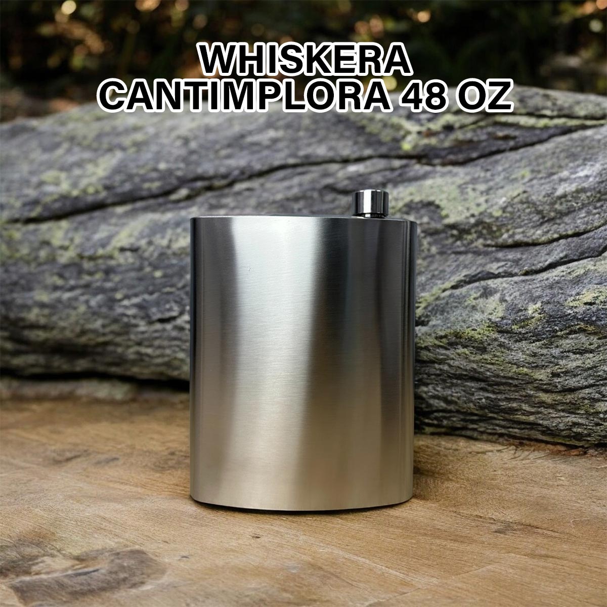 Whiskeras Cantimploras Estuche MR-20