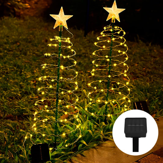 Arbol de Navidad Solar Espiral C2015-16