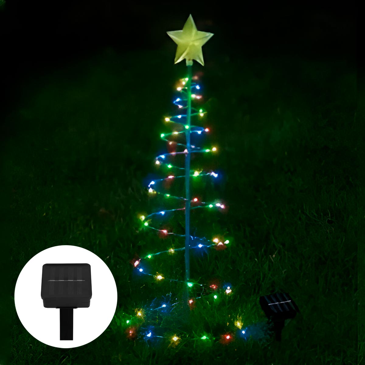 Arbol de Navidad Solar Espiral C2015-16