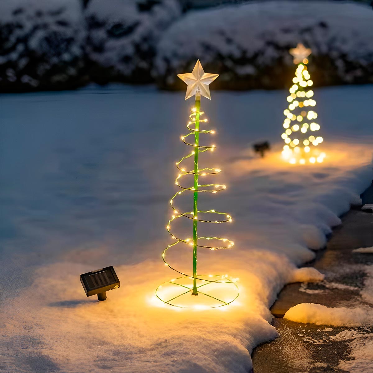 Arbol de Navidad Solar Espiral C2015-16