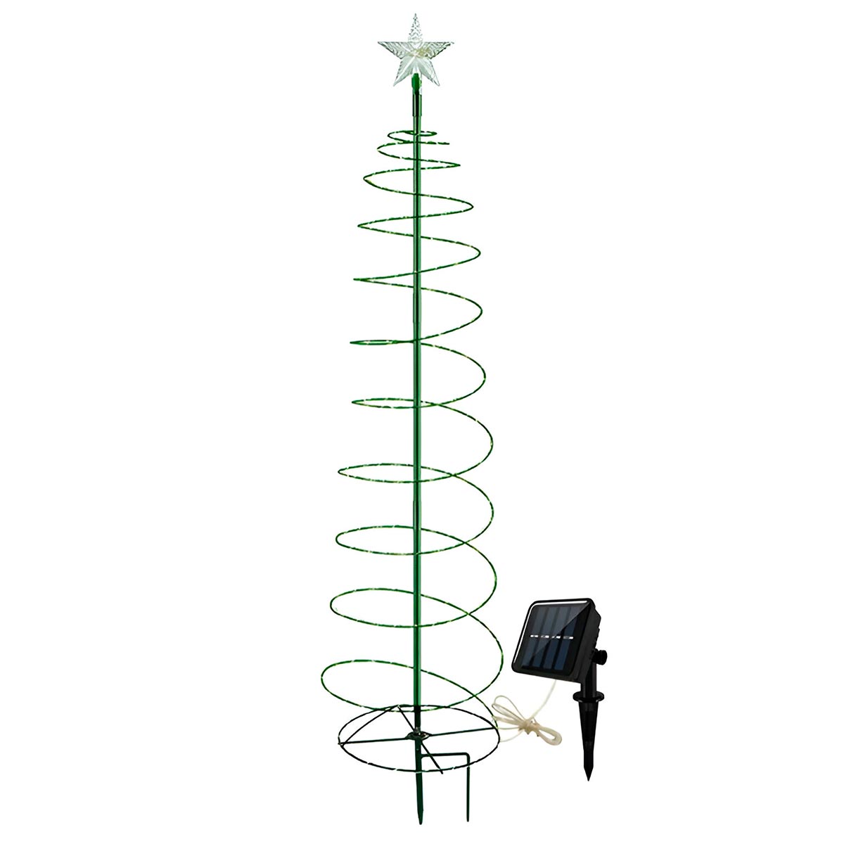 Arbol de Navidad Solar Espiral C2015-16
