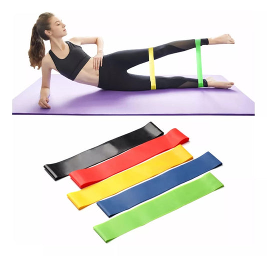 Bandas elasticas kit x 5 und