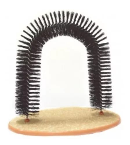 Arco Masajeador y Rascador Para Gatos