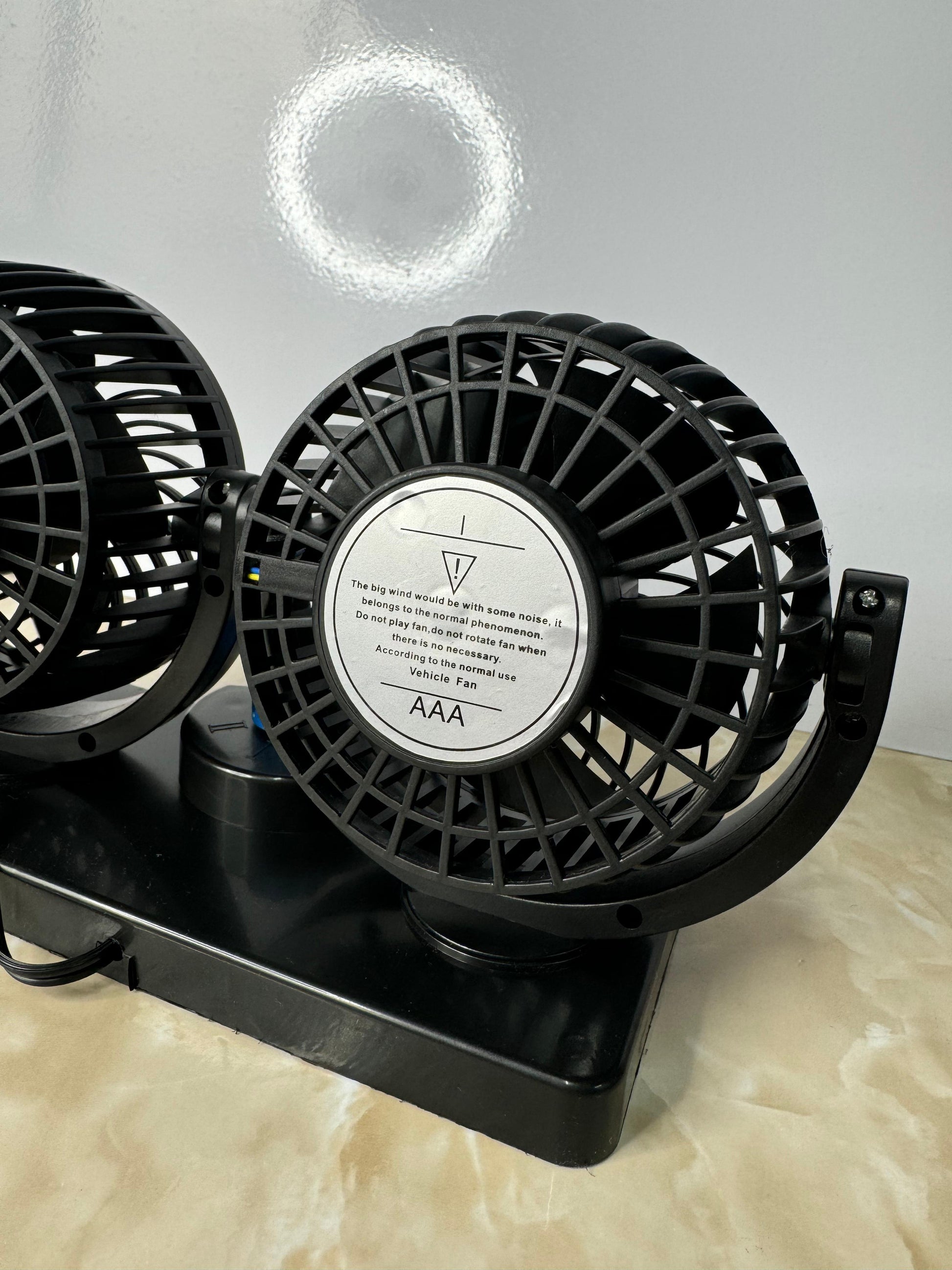 Ventilador portatil de carro 12V