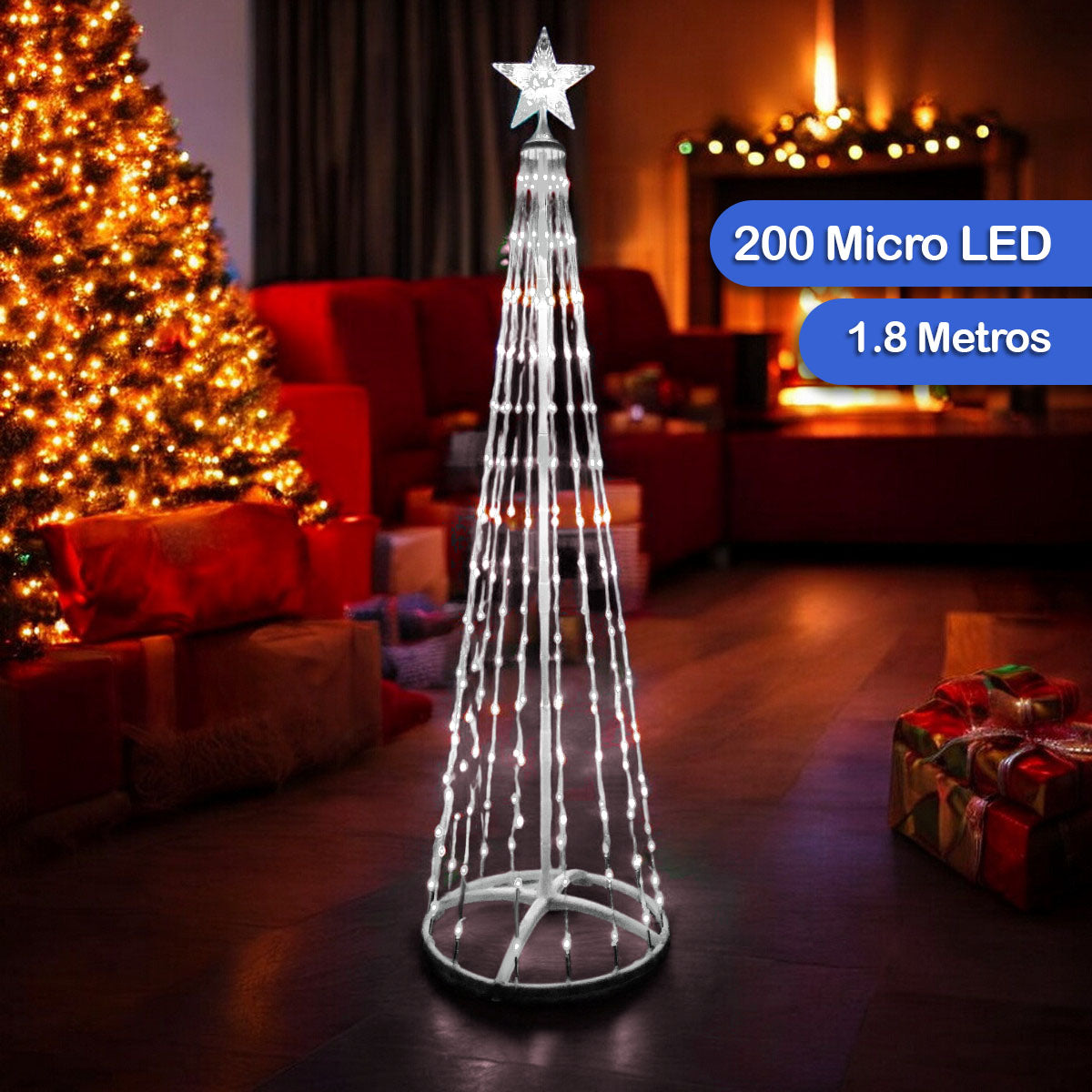 Arbol De Tiras Micro LED 1.8 M 200L 1622
