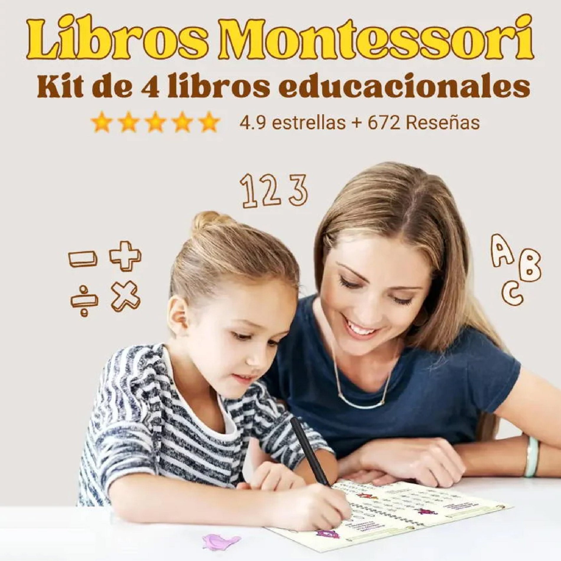 4 Cuadernos Mágicos Mejora Caligrafia