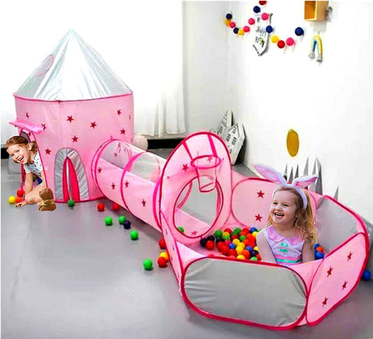 Túnel Carpa y Piscina + 100 pelotas