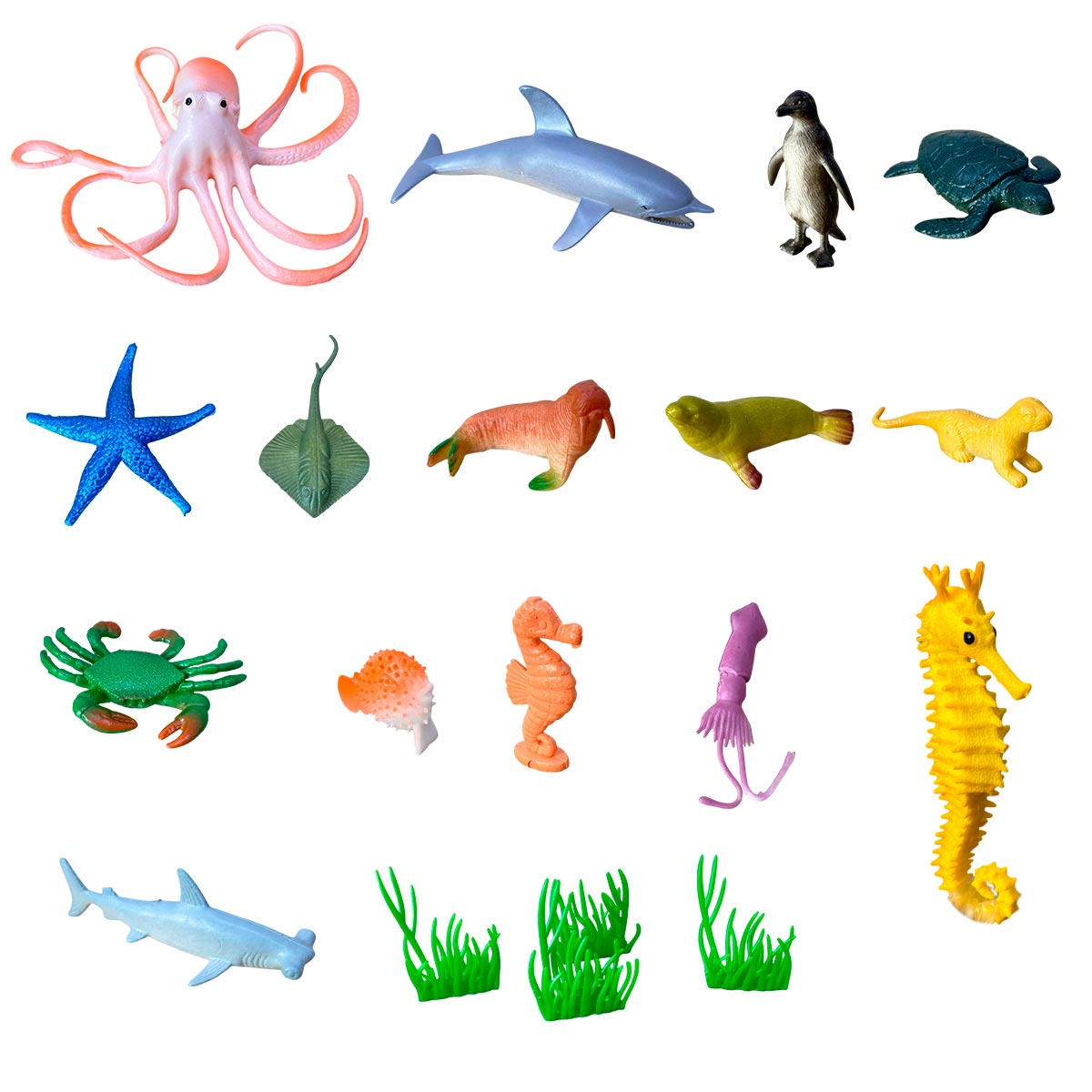 Animales Acuaticos x19 de Juguete 2887-9