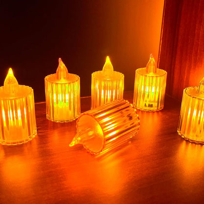 Velas LED X24 Texturizada Mediana L022
