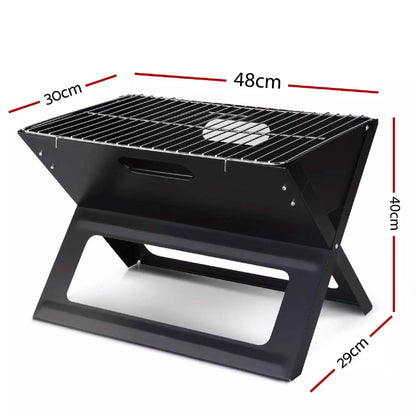 Asador Parrilla Grande Plegable 48x30cm