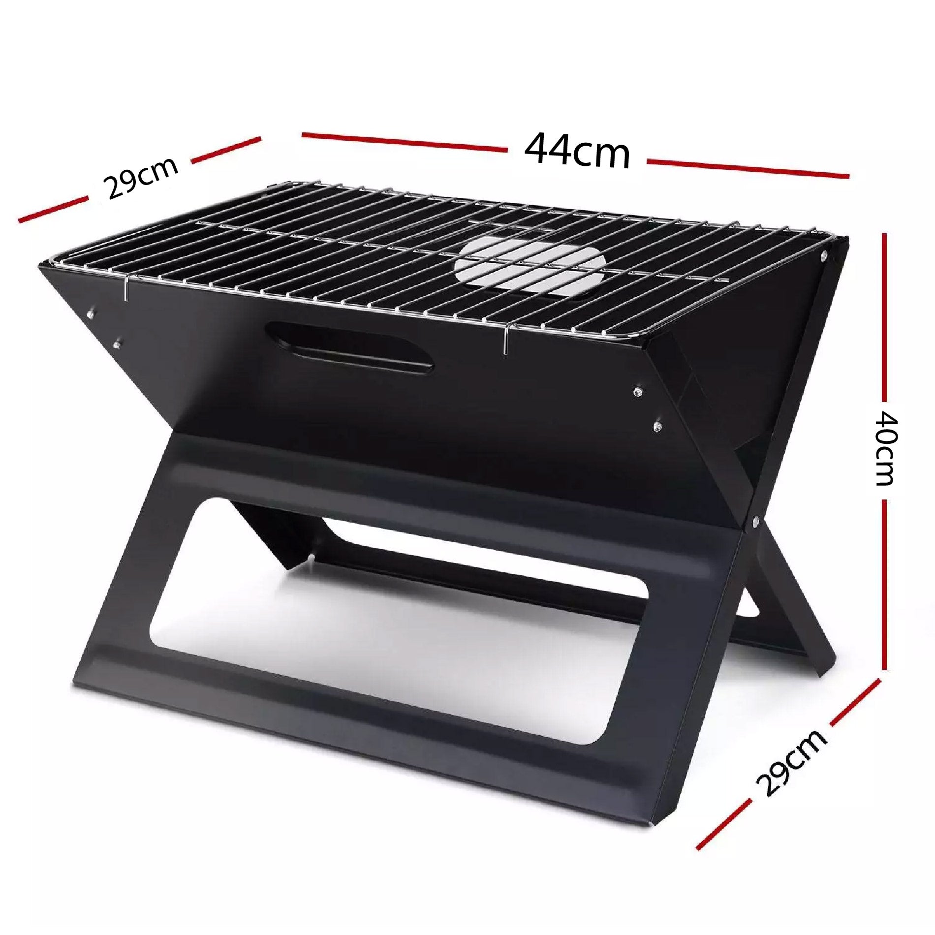 Asador Parrilla Mediano Plegable 44x29cm