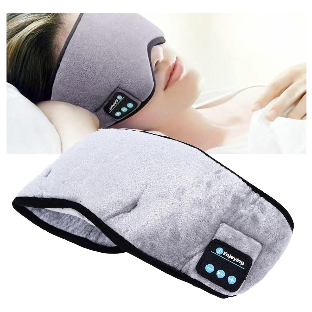 Banda Antifaz para Dormir con Bluetooth