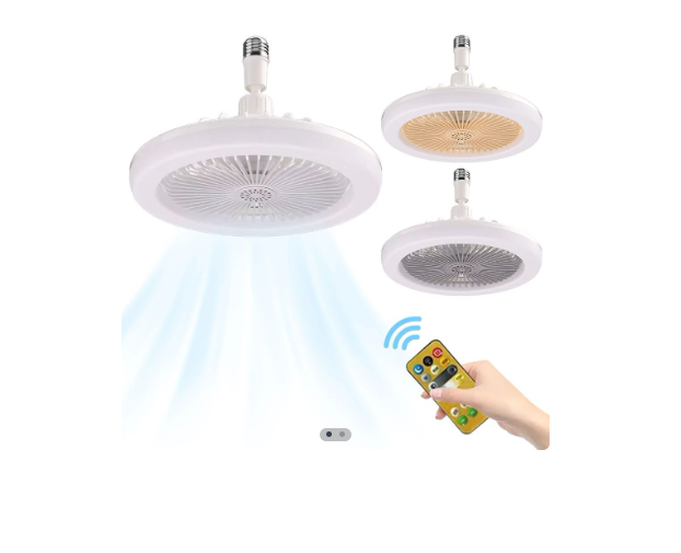 Ventilador lámpara con control